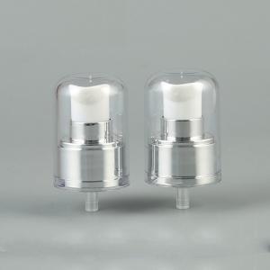 China 20mm Mist Sprayer 20/410 24/410 Makeup Pump Dispenser Shiny Silver on sale