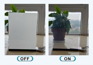 China Smart Switchable ISO90001 Electric Fog Glass With Electric Tinting wholesale