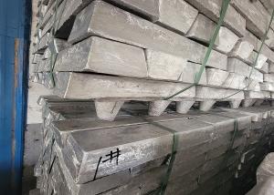 China Silver White Aluminum Magnesium Alloy Ingot A356.2 A7 99.7% 99.999% wholesale