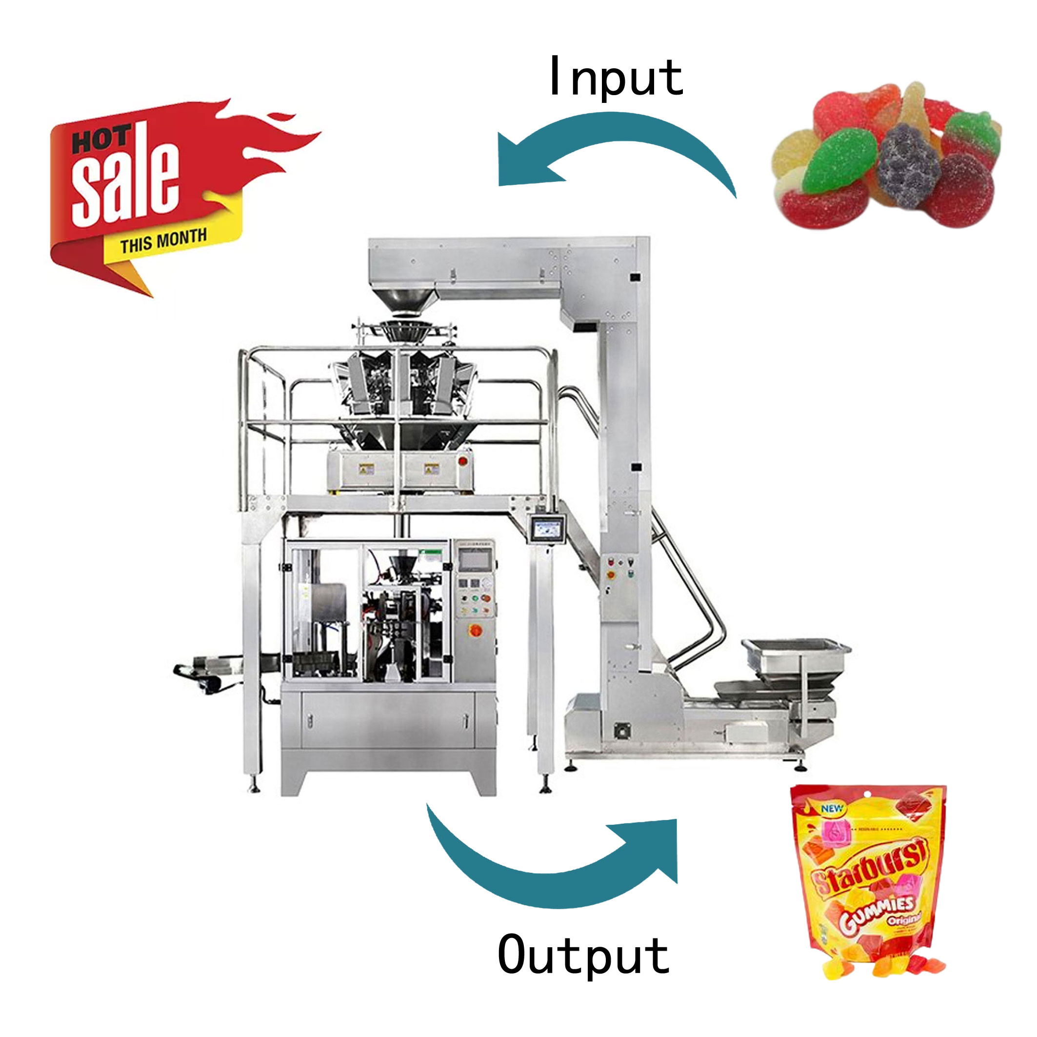 Buy cheap Premade Bag Rotary Packing Machine for Snacks Candy Chocolaye from wholesalers