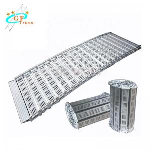 China Inclined Flat Aluminum Folding Truss Board Portable Loading Entrucking wholesale