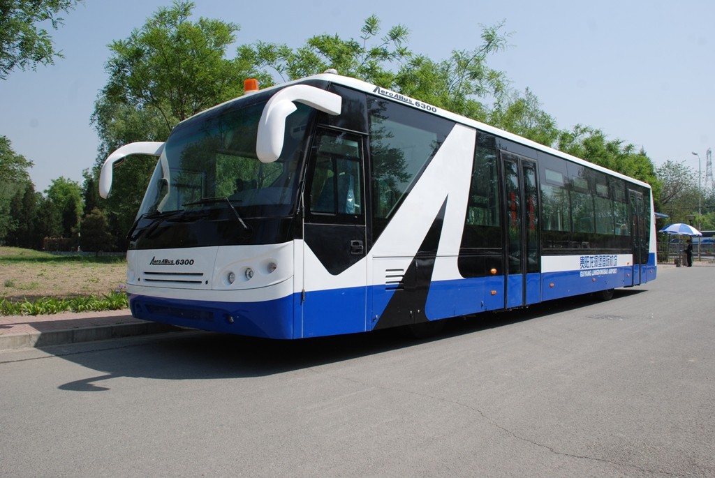 China Large Capacity 51 Passenger Airport Shuttle Buses Aero Bus With IATA Standard wholesale