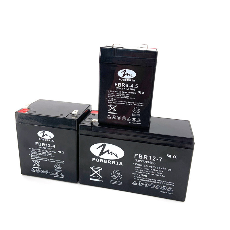 China FBR Small Valve Regulated Sealed Lead Acid Battery 6V 100mm For Light System wholesale