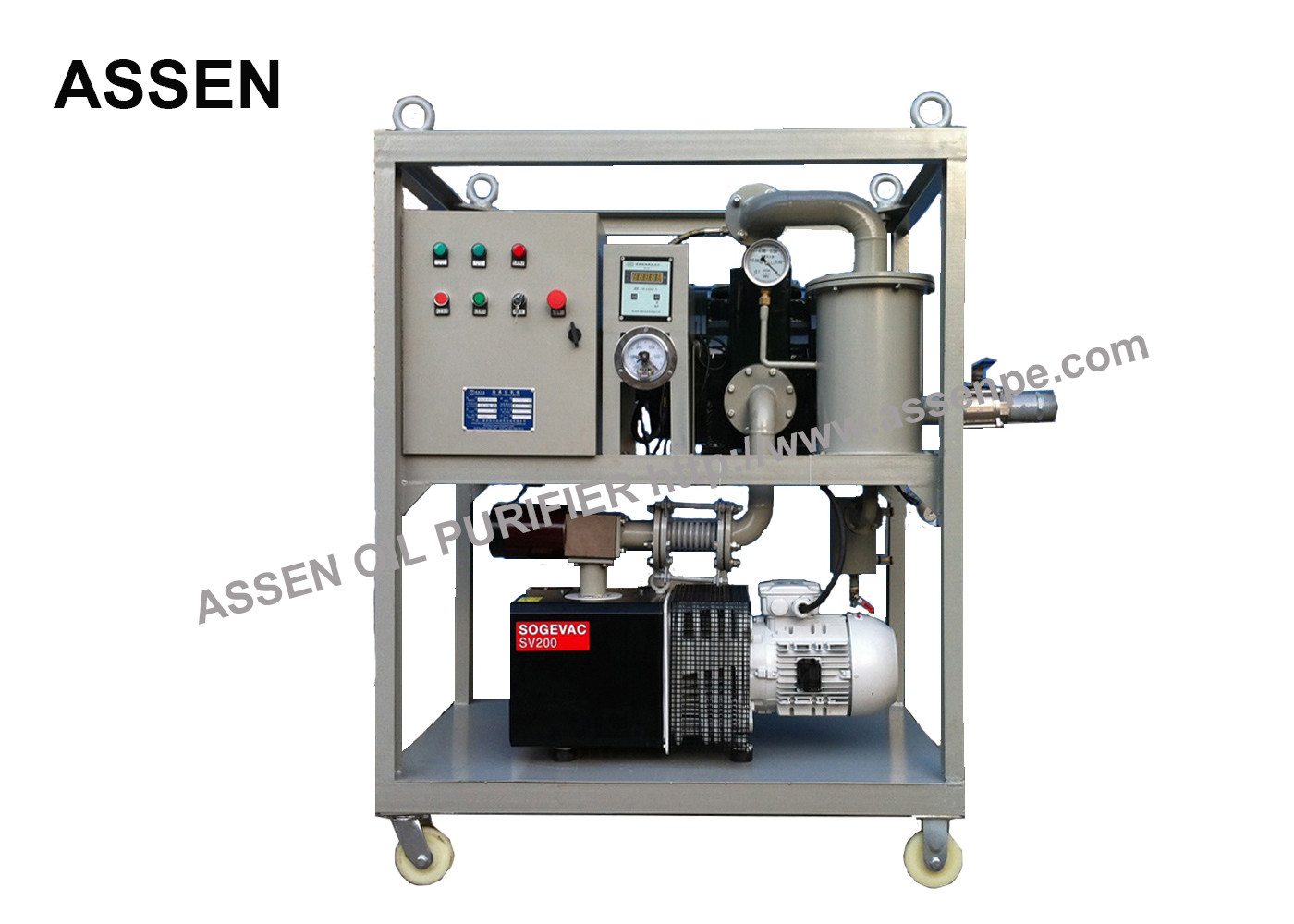 China High Performance ASV Vacuum Pumping unit, Double stage Vacuum Pumping System Equipment wholesale