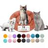 Buy cheap Amazon Nice Quality 65*70*5cm Soft Round Washable For Small Animal Warm And from wholesalers