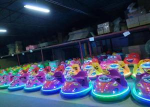 Plastic Material Battery Drift Animal Ride , Coin Operated UFO Bumper Cars