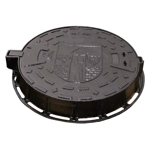 China High Strength Cast Ductile Iron Sewer Manhole Cover With Frame Double Seal wholesale