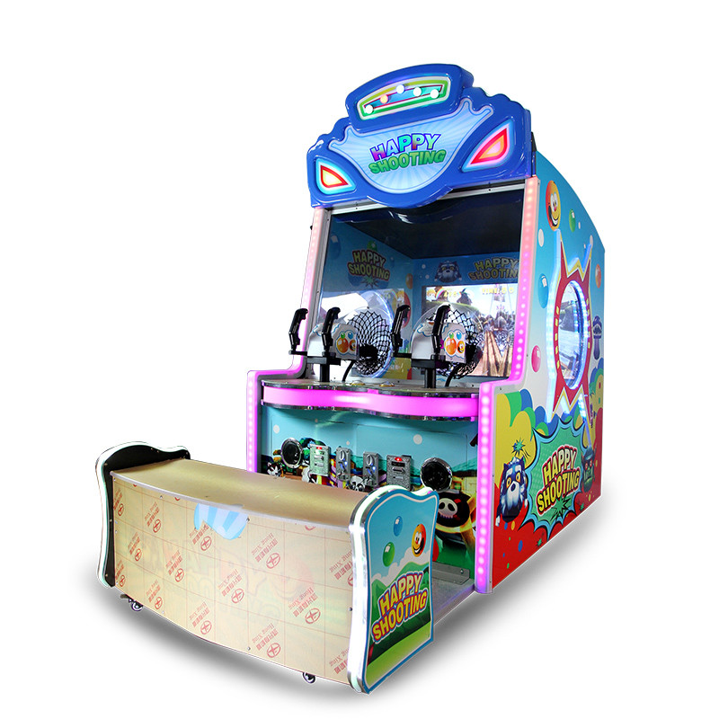 China Happy Shooting Redemption Game Machine Wooden + Plastic + Metal  Material wholesale