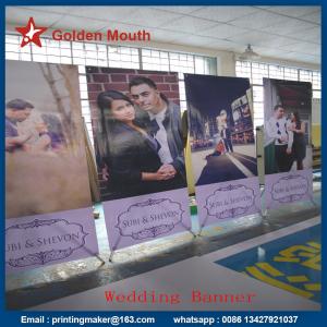 China 80X180 cm Aluminum X Stand Banner Printing on sale