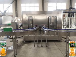 China 33cl Beverage Can Filling MachineMango Lemon Juice Rotary Canning Line wholesale