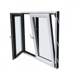 China Double Glass Aluminium Tilt And Turn Windows , Inswing Casement Window wholesale