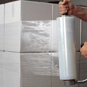 China 23 Micron Lldpe Pallet Wrap Stretch Film For Machine Use /hand use wholesale