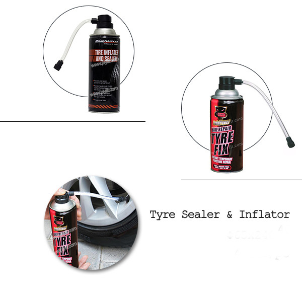 China 450ML Emergency Tire Sealant Tyre Sealer Inflator REACH ROHS Certification wholesale