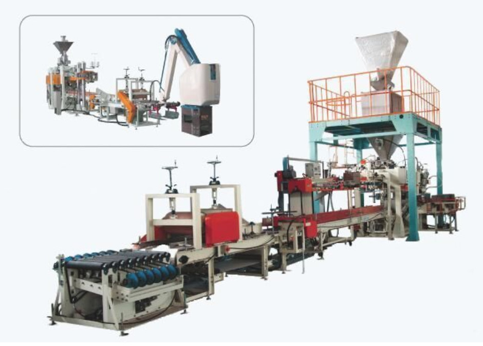 China Premade Bag 5-50kg Weighing Packing Machine Palletizing Line For Wheat Seeds wholesale