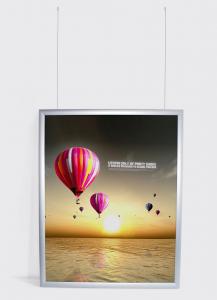 China A3 Size Snap Frames For Posters , Wall Mounted Aluminium Poster Frames wholesale