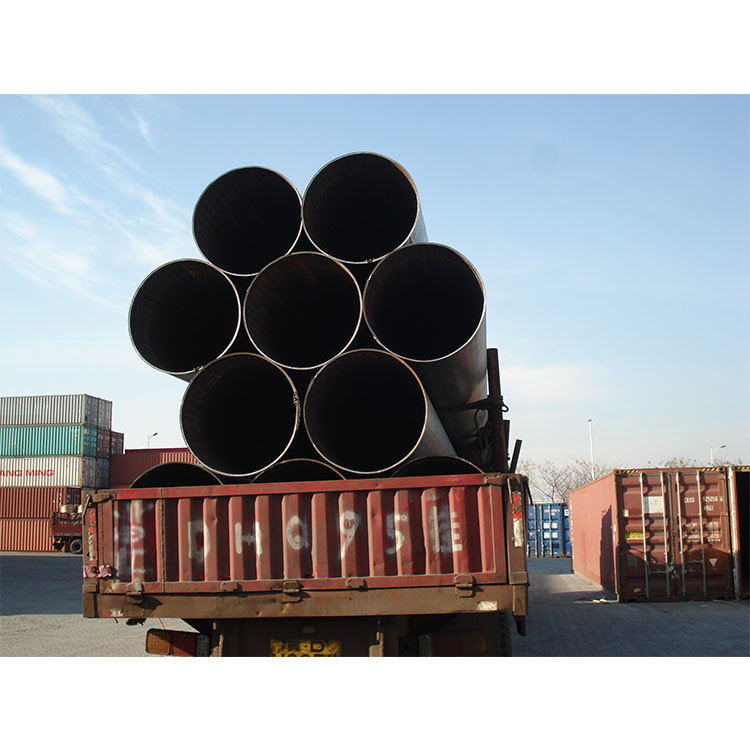 China Anti-corrosion 3PE Coating LSAW Steel Pipe For Gas/welded steel pipe API 5L x56 x60 x70/ schedule 80 steel pipe wholesale
