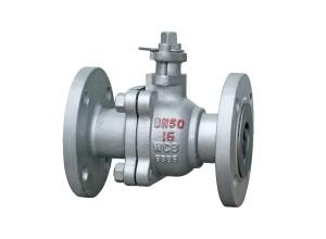 China cast steel flange ball valve wholesale