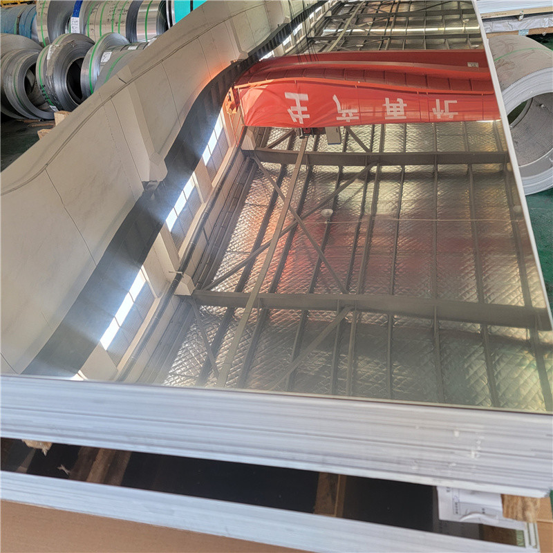 China 0.5 Mm Thick Mirror Finish Stainless Steel Sheet 316l With 1219mm Hot Rolled wholesale
