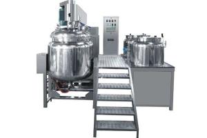 China Stainless Steel Vacuum Mixer Homogenizer Machine High Performance Rapid Speed wholesale