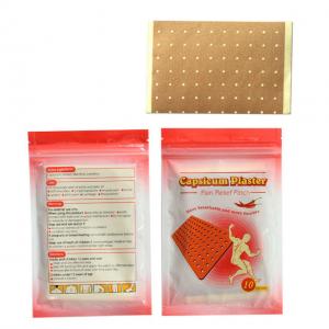 China Capsicum Pain Relief Plaster With Innerpack For Rheumatism wholesale