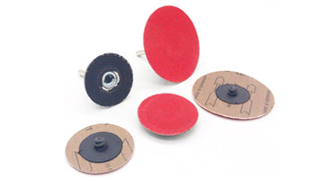 China TP TR Type Roloc Polishing Discs , 36 Grit Roloc 50mm Discs Heavy Pressure Required wholesale