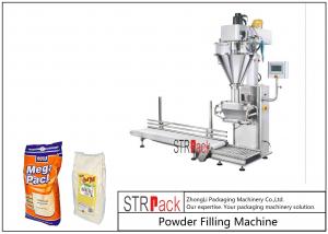 China Auger Type Powder Filling Machine / 5-50kg Semi Automatic Powder Bag Filling Machine wholesale