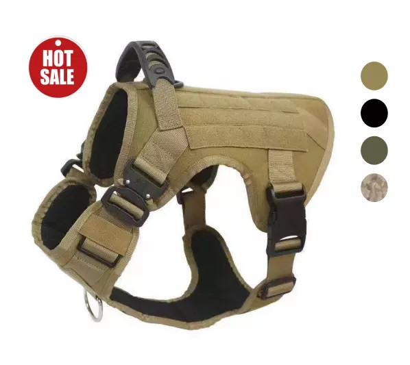 China Oem Easy Walking Training Tactical Pet Harness Adjustable Chest Dog Harness wholesale