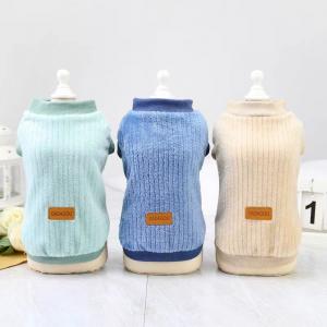 China Comfortable Clothes Warm Fleece Dog Outfit Winter Apparel For Pet Dog wholesale