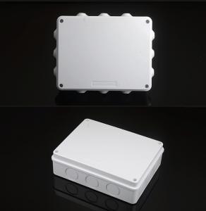 China ABS Plastic Waterproof Adaptable Junction Box With Knockouts Entry Holes 255x200x80mm wholesale