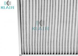 China 24 X 24 X 2 Merv 8 Pleated Air Filters Hvac Protection G4 Eu4 Efficiency wholesale