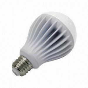 China E27/E26/B22 Dimmable LED Bulb, 100 to 240V AC Input Voltage, CE/RoHS-certified, No UV/IR Radiation wholesale