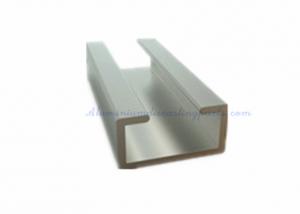 China Anodizing Silver Extruded Aluminum Channel For Door And Window wholesale