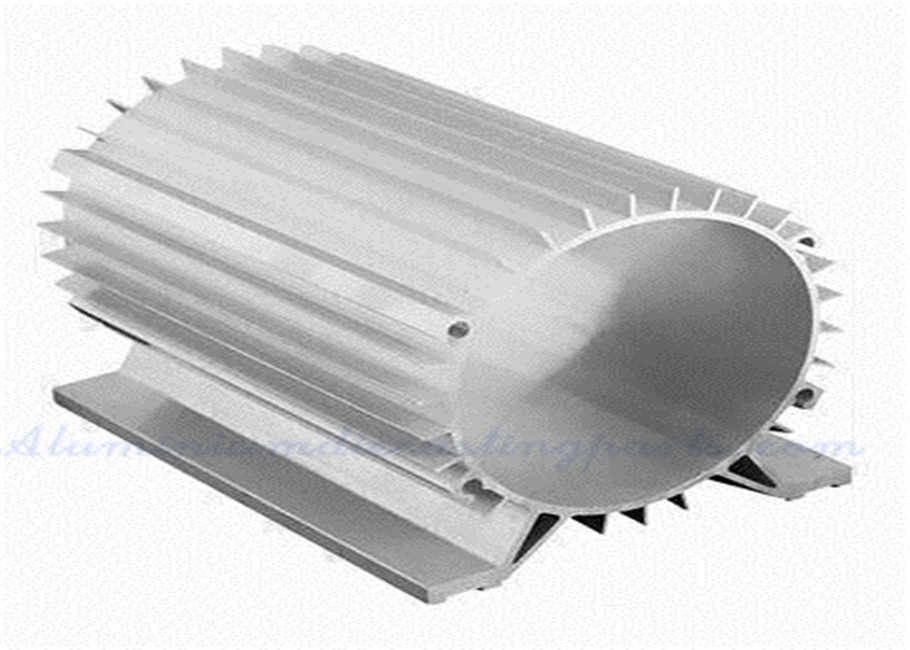 China Motor Cylinder Shell Extruded Aluminum Profiles , Mill Surface Treatment wholesale