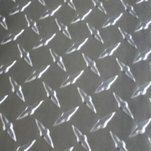 China Anti Rust Aluminium Diamond Plate Sheet For Building Exterior Decoration ISO9001 wholesale