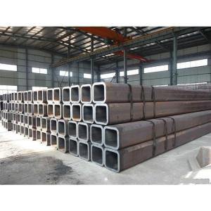 China ASTM A36 50x50 square steel pipe/S275/S355 Galvanized square pipe SHS RHS 40x80 GI rectangular square hollow section wholesale