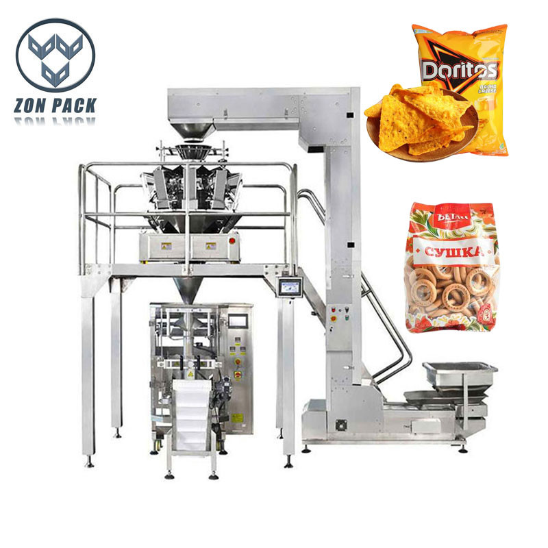 China VFFS Roll Film Vertical Packing Machine For Potato Chips wholesale