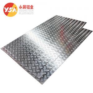 China 3003 Aluminum Diamond Plate 100mm Aluminum Diamond Plate For Trailers wholesale