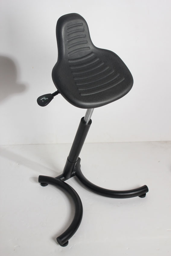 China Cold Rolled Steel ESD Cleanroom Chairs Durable Adjustable Seat Surface PU Foam wholesale