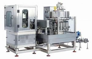 China Automatic Juice Soda Beverage Gravity Filling Machine 3000kg Beer Wine Capping Equipment wholesale