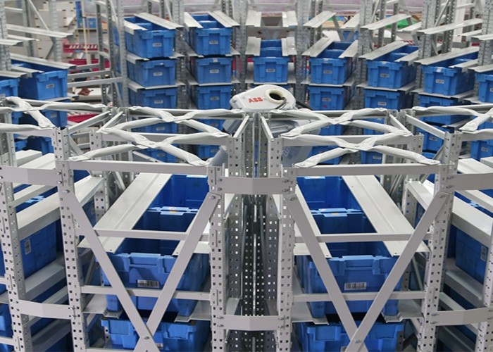 China Customized Robotic Storage And Retrieval System Steel Q235 For Logistic Center wholesale