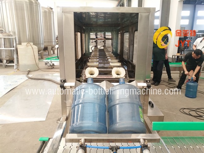 China Fast Speed 20 Ltr Water Jar Filling Machine , Bucket Filling Machine Electricity Driven wholesale