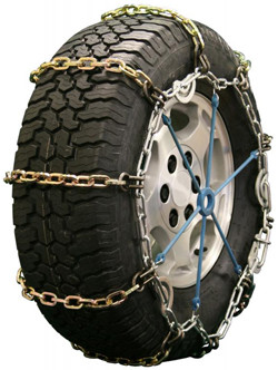 China Alloy Steel Ice Cleat Tire Chains Cam Style Security Tire Chains For Trucks / Cars wholesale