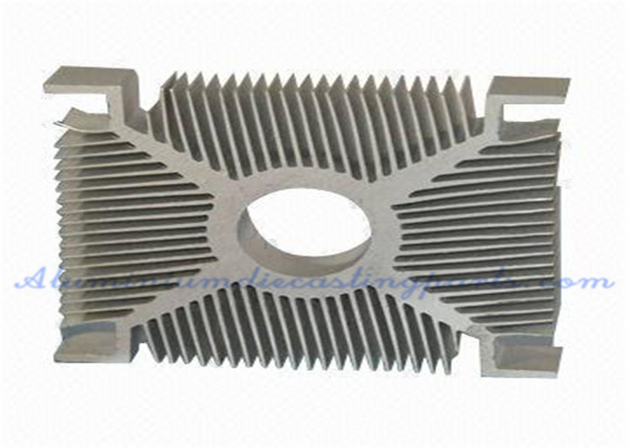 China Anodizing Aluminum Extrusion Radiator Profile For Industry Field Equipment Chilling wholesale