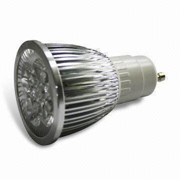 China GU10 LED Bulb with 100 to 240V AC 50/60Hz Input Voltage, No UV/IR Radiation, CE/RoHS Compliant wholesale