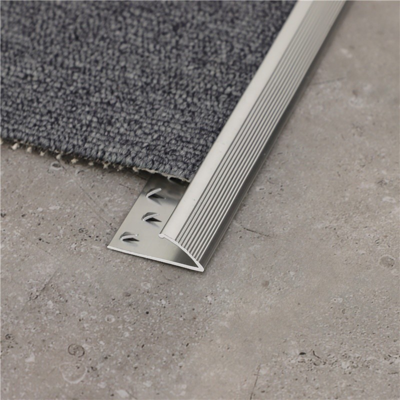 China Polished Carpet Edging Metal Trim Carpet Cover Trim Metal Carpet Tools Installation wholesale