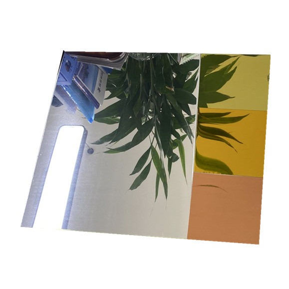 China Silver Colored 0.2mm 6.0mm Clear Mirror Aluminum Sheet 3mm To 3000mm Width wholesale