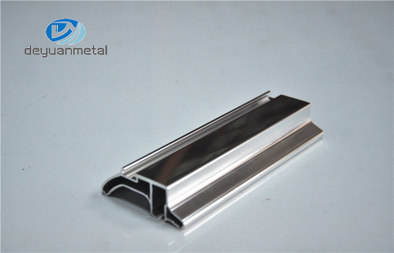 China Bright Silver Surface Aluminium Shower Profiles Standard EN755-9 wholesale