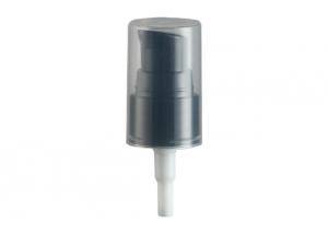 Plastic Cosmetic Pump Dispenser , Black Treatment Pump With Different Specifications