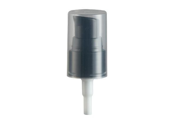 Quality Plastic Cosmetic Pump Dispenser , Black Treatment Pump With Different Specifications for sale