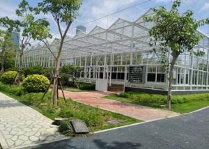 China Muti Span Plant Grow 10mm Polycarbonate Cover PC Greenhouse wholesale